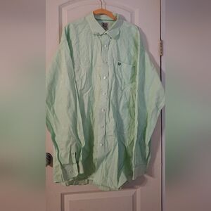 Cinch mens stripe print button down long sleeve XXL casual rodeo country